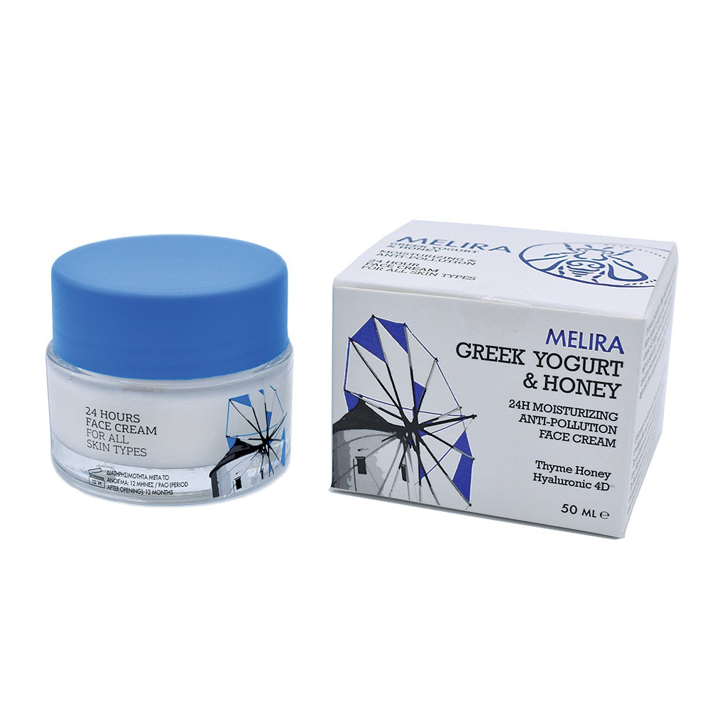 Melira Greek Yogurt & Honey – 24H Moisturizing Face Cream